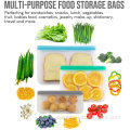 12 Pack Reusable PEVA Food Storage Bags